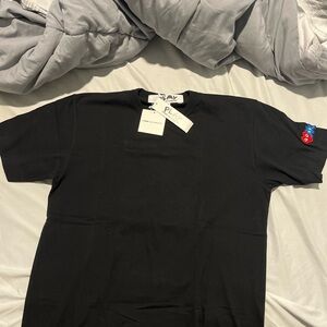 Comme des Garcons Play Black T-Shirt